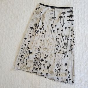 J Jill 100% Linen Skirt
